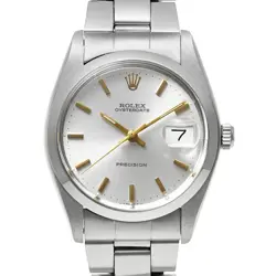 USED ROLEX OYSTER DATE 6694 SILVER CASE SIZE 34MM×34MM MEN'S WATCH #211225