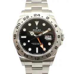 USED ROLEX EXPLORER 2 226570 BLACK MEN'S WATCH #223025