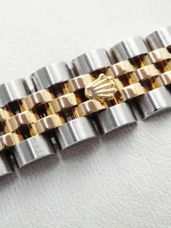 USED ROLEX Datejust 179173 Black Case Size 26mm Ladies Watch #223925