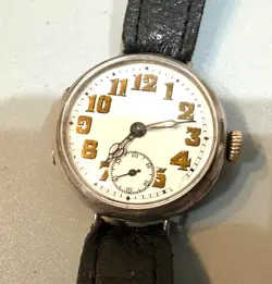 SILVER WRISTWATCH 35MM