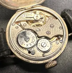 STERLING SILVER WRISTWATCH