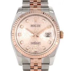 AUTHENTIC ROLEX DATEJUST 116231G SSXPG AUTOMATIC SERIAL INFO:M SERIAL  #260-0...
