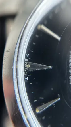 TOP VINTAGE ROLEX ROYAL BICOLOR GILT SILVER PRECISION DIAL 6426 1965 UNPOLISHED