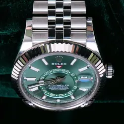 SKY-DWELLER GREEN DIAL