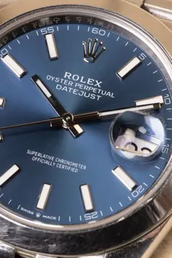 BLUE ROLEX DATEJUST
