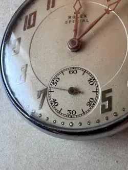 Rolex Pocket Watch Hand-Wound Small Second It will not operate Overhaul required