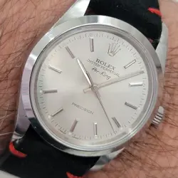 Mens Rolex Precision Ref 14000 Air King 35m Automatic 1990s Swiss RA479B