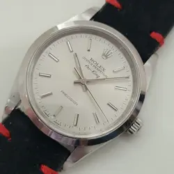 Mens Rolex Precision Ref 14000 Air King 35m Automatic 1990s Swiss RA479B