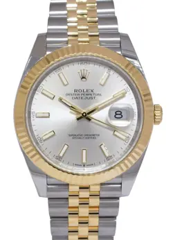 GOLD/STEEL SILVER DIAL