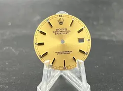 ROLEX GOLD DIAL FOR 36MM DATEJUST REPLACEMENT WATCH FACE