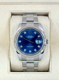 OYSTER BLUE DIAMOND