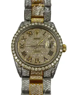 DOWN DIAMOND ENCRUSTED.