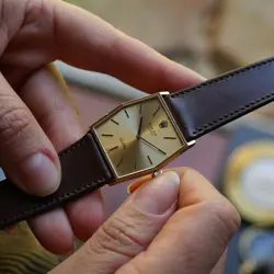 Rolex Cellini Ref. 4122 18k Gold Jumbo Hexagon 29 mm Manual Wind 1976