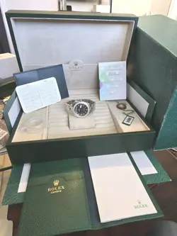 Rolex Masterpiece 18946 Platinum 39MM Tahitian MOP & Diamond Bezel. Mint. B/P.