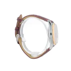 FLUTED BEZEL LEATHER