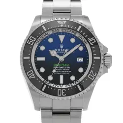 ROLEX 126660 SEA-DWELLER DEEPSEA D-BLUE MENS WRISTWATCH WITH BOX & PAPER
