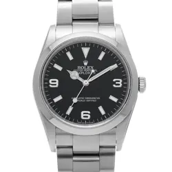 ROLEX 114270 EXPLORER BLACK MENS WRISTWATCH