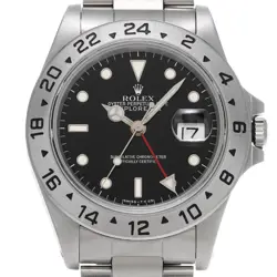 ROLEX 16570 EXPLORER II BLACK MENS WRISTWATCH