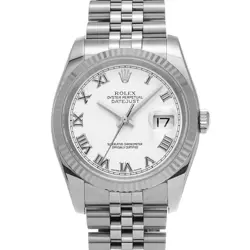 116234 DATEJUST WHITE