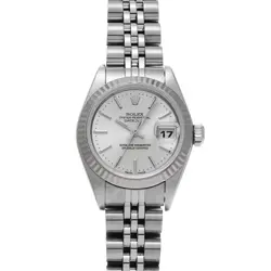 ROLEX 79174 DATEJUST SILVER WOMEN WRISTWATCH
