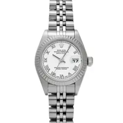 ROLEX 79174 DATEJUST WHITE WOMEN WRISTWATCH
