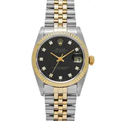 68273G DATEJUST BLACK/DIAMOND