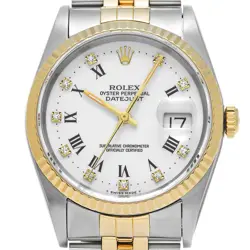 DATEJUST WHITE/DIAMOND