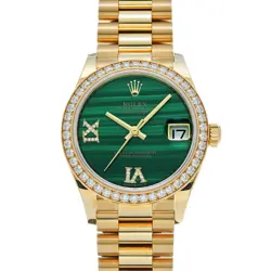 DATEJUST 31 MALACHITE/DIAMOND