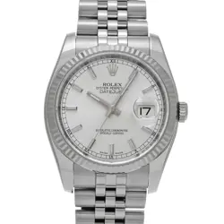 ROLEX 116234 DATEJUST SILVER MENS WRISTWATCH