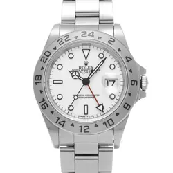 ROLEX 16570 EXPLORER II WHITE MENS WRISTWATCH
