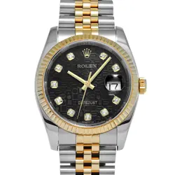 116233G DATEJUST BLACK