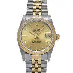 ROLEX 68273 DATEJUST CHAMPAGNE UNISEX WRISTWATCH