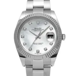 41 WHITE SHELL/DIAMOND