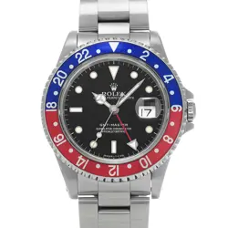 ROLEX 16700 GMT-MASTER BLACK MENS WRISTWATCH