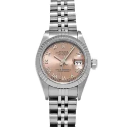 ROLEX 79174 DATEJUST PINK WOMEN WRISTWATCH
