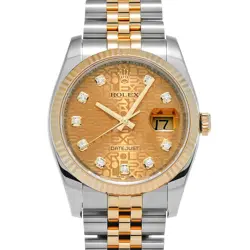 116233G DATEJUST CHAMPAGNE