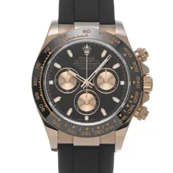 BLACK/PINK MENS WRISTWATCH