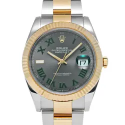 ROLEX 126333 DATEJUST 41 SLATE MENS WRISTWATCH