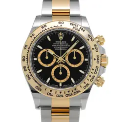 ROLEX 126503 COSMOGRAPH DAYTONA BLACK MENS WRISTWATCH WITH BOX & PAPER