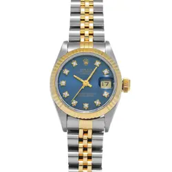 69173G DATEJUST BLUE/DIAMOND