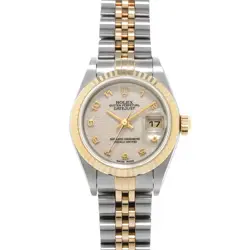 ROLEX 79173 DATEJUST IVORY COMPUTER WOMEN WRISTWATCH