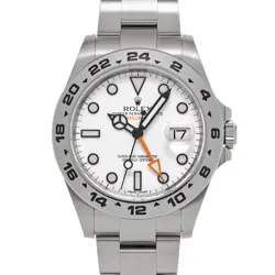 ROLEX 216570 EXPLORER II WHITE MENS WRISTWATCH