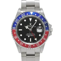 ROLEX 16710 GMT-MASTERII BLACK MENS WRISTWATCH