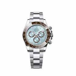 ROLEX DAYTONA 126506 PLATINUM ICE BLUE BAGUETTE DIAL (2024)