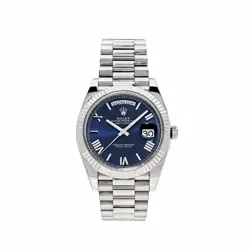 ROLEX DAY-DATE 228239 WHITE GOLD BLUE DIAL (2018)