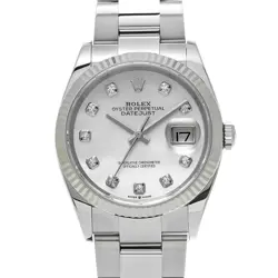 36 WHITE SHELL/DIAMOND