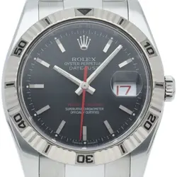 ROLEX TURN-O-GRAPH WATCH OYSTER 116264(Z) BOX WARRANTY K18WG/STAINLESS STEEL...