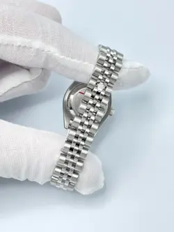 Rolex Datejust 26mm 179174 Black Diamond Dial Diamond Bezel Papers Jubilee Box