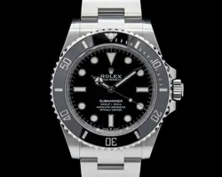 ROLEX SUBMARINER 124060 NO DATE CERAMIC BEZEL 41MM