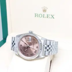Rolex 36mm Salmon Brown Roman 16234 (E Series)